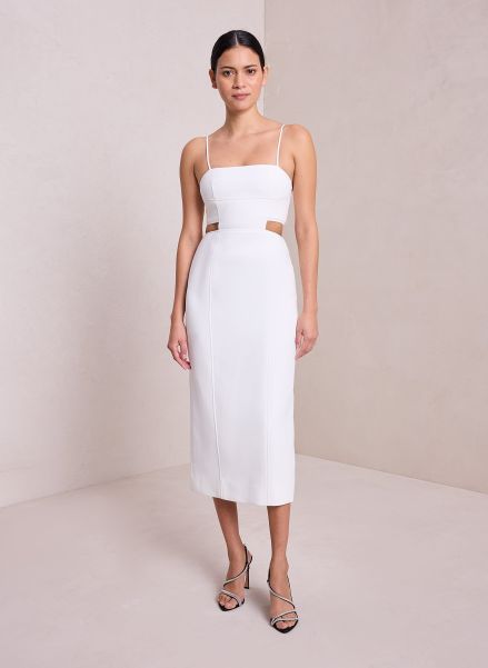 Dresses Women Dalton Cut Out Midi Dress White A.l.c