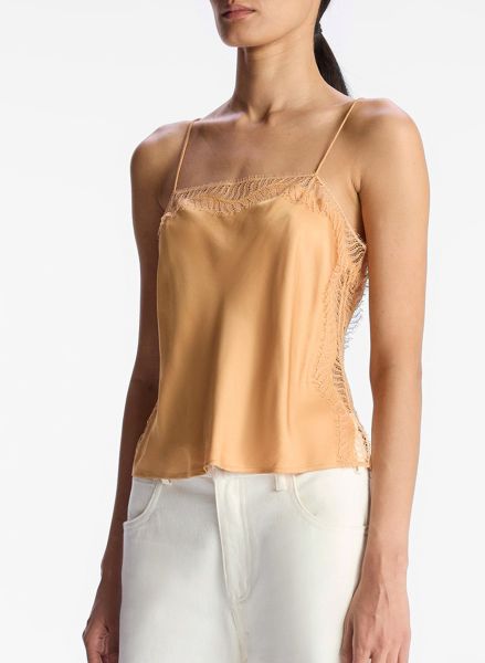 Women A.l.c Sandy Lace Camisole Top Tops Tawny/Tawny