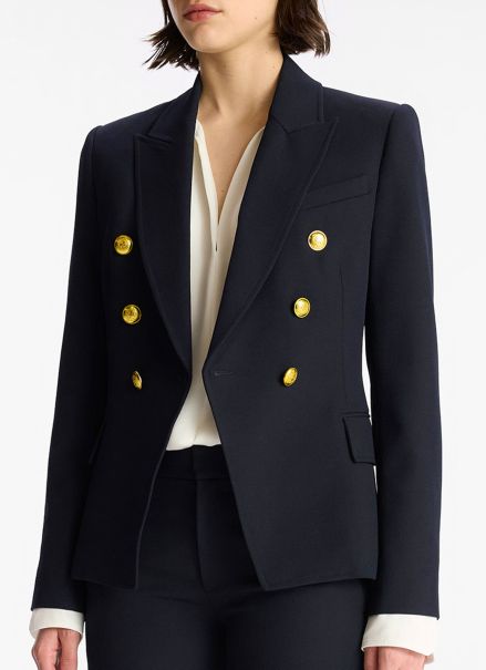 Women Jackets & Coats A.l.c Midnight Chelsea Tailored Jacket