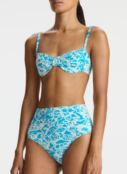Swim Scone/Blue A.l.c Women Dylan Bikini Top