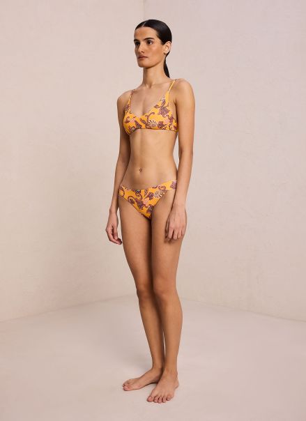 Women Margot Bikini Bottom Limone Multi Swim A.l.c