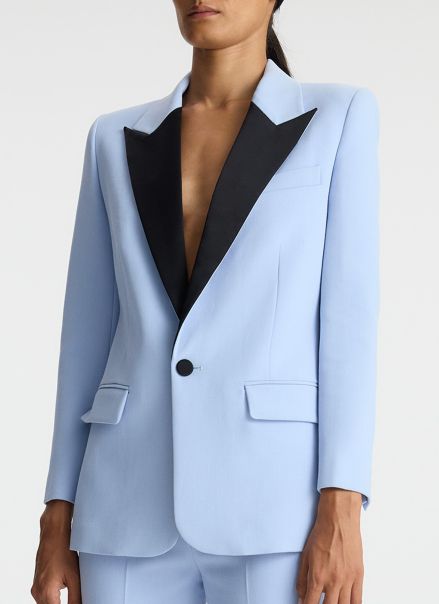 Women Davin Ii Tuxedo Jacket A.l.c Skylark/Black Sets