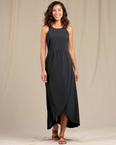 Black Quick Women Dresses Sunkissed Maxi Dress Toad & Co