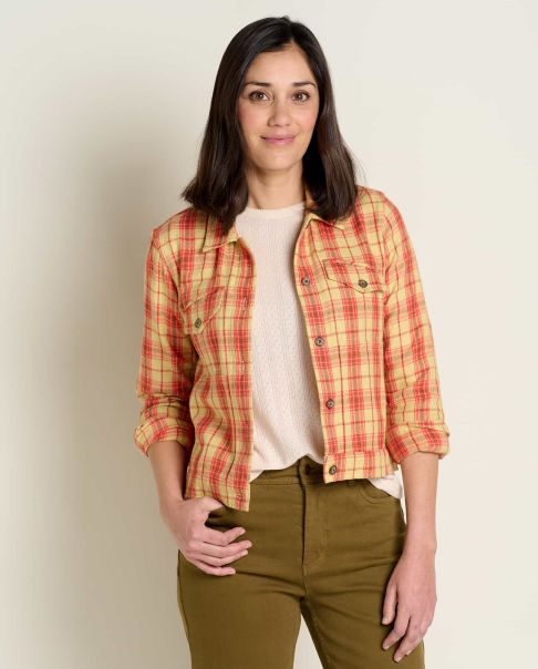 Tops & T-Shirts Budget-Friendly Winterberry Toad & Co Women Bodie Shirt Jacket