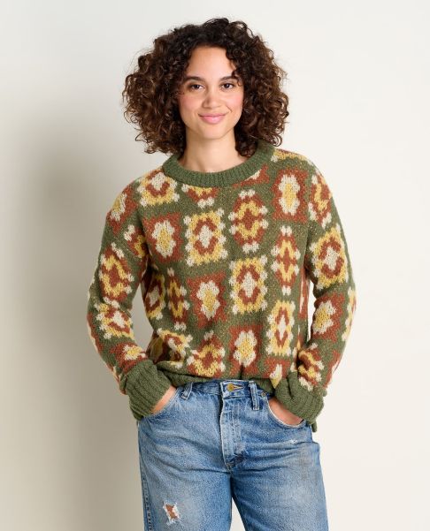Granny Square Sweaters Beauty Cotati Dolman Sweater Toad & Co Women