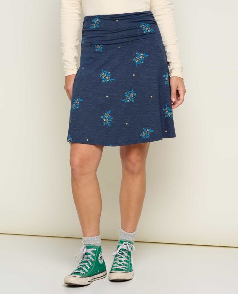 Chaka Skirt Sale Women Skirts & Skorts Toad & Co True Navy Spray Print