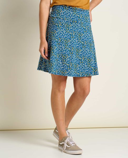 Chaka Skirt Skirts & Skorts Special Deal Cornflower Ditsy Print Women Toad & Co