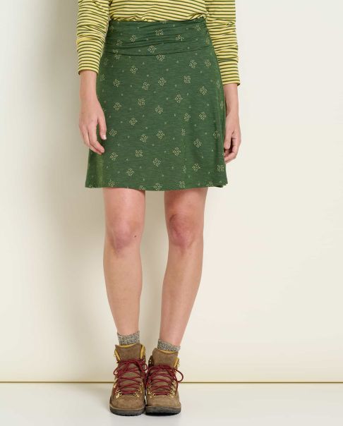 Chaka Skirt Women Sustainable Skirts & Skorts Toad & Co Pasture Geo Print