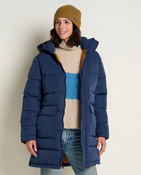 Spruce Wood Parka Jackets & Layers Toad & Co True Navy Women Discount Extravaganza
