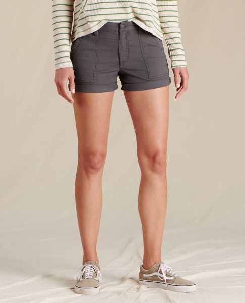 Shorts Women Clearance Toad & Co Earthworks Camp Short Soot