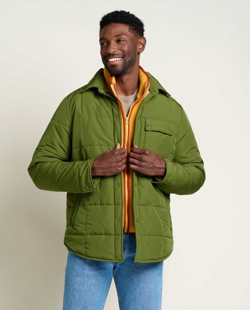 Cutting-Edge Jackets & Layers Spruce Wood Shirt Jacket Toad & Co Chive Men